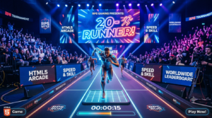 20- Runner free online arcade game screenshot