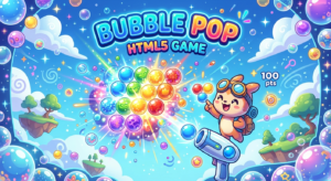 Bubble Pop free online arcade game screenshot