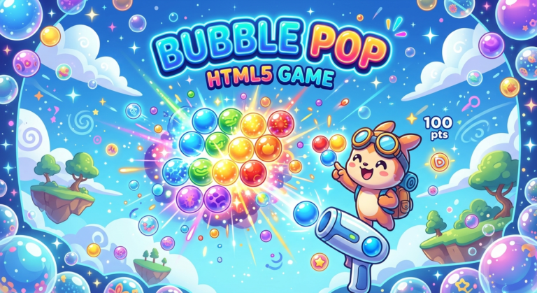 Bubble Pop free online arcade game screenshot