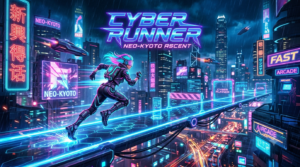 Cyber Runner free online arcade game screenshot