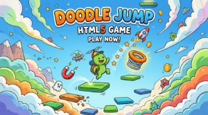 Doodle Jump free online arcade game screenshot