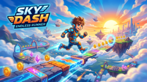 Sky Dash – Endless runner free online arcade game screenshot