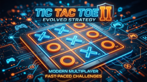 Tic Tac Toe II free online arcade game screenshot