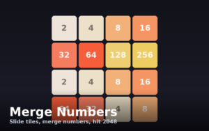Merge Number free online arcade game screenshot
