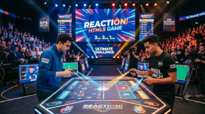 Reaction free online arcade game screenshot