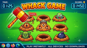 Whack Game free online arcade game screenshot